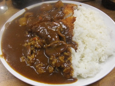 堀切菖蒲園　アルー　カツカレー