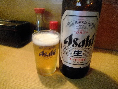 青砥　鰻　香　ビール