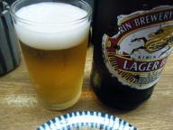 築地　高はし　ビール