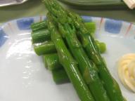 赤羽　居酒屋　まるます屋　グリーンアスパラ