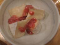 立石　居酒屋　さくらい　酒盗チーズ