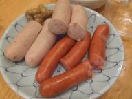 立石　居酒屋　さくらい　ソーセージ