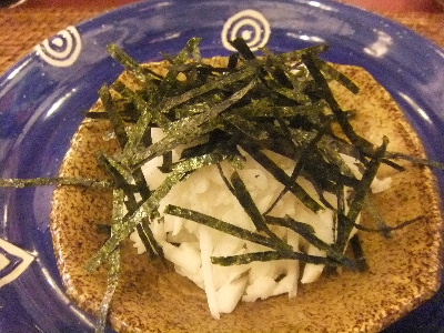 築地　米花　山芋千切り