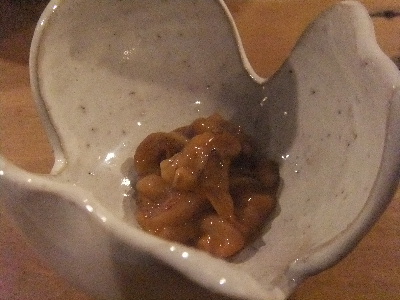 大阪　居酒屋　燗の美穂　塩辛