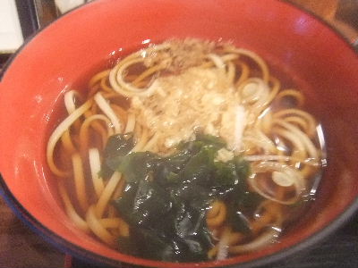 蕎麦　まえだ　かけそば