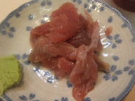 築地　小松　中落ち