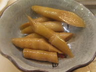 築地　小松　小鉢