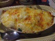 立石　居酒屋　鳥広　シーフードグラタン