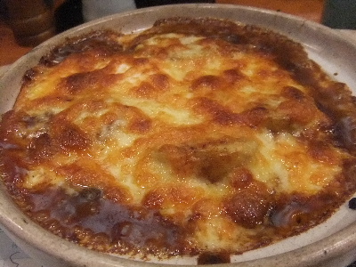 築地　鳥藤分店　チキンライスで焼きカレー