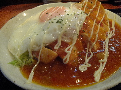 築地　鳥藤　鶏チリソースごはん