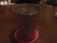 大阪　バー　オーガスタ　ジントニック