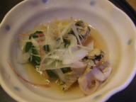 京都　居酒屋　神馬　お通し