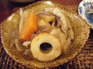 築地　米花　小鉢