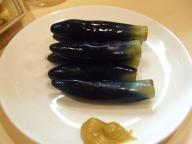 立石　居酒屋　鳥ひで　茄子