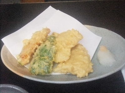 立石　蕎麦屋　むらこし　天ぷら