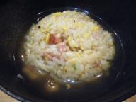 立石　居酒屋　さくらい　スープチャーハン