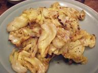 恵比寿　居酒屋　さいき　キャベツ炒め