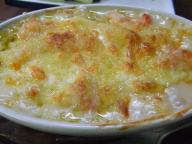 曳舟　居酒屋　岩金酒場　グラタン