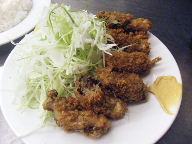 築地　洋食　禄明軒　カキフライ