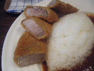 築地　カレー　山麓　まぐろとろカツカレー