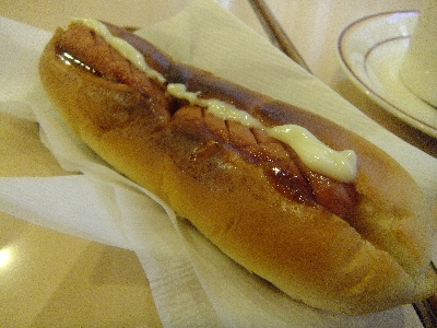 喫茶ひよ子　ホットドック