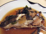 立石　居酒屋　鳥ひで　なめたカレイ