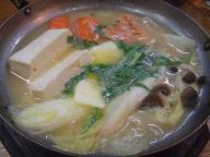 立石　居酒屋　さくらい　石狩風鍋