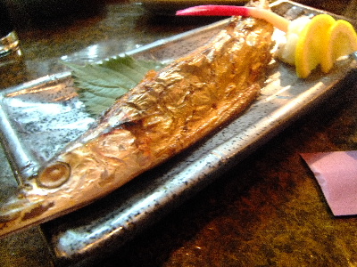 佐世保　ささいずみ　秋刀魚