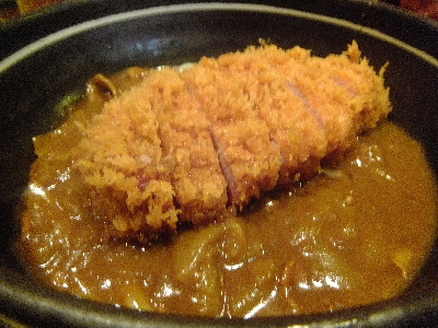 銀座　海ごはん　カツカレーうどん