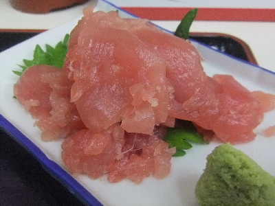 築地　天ぷら　天房　マグロ