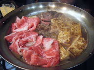 立石　居酒屋　さくらい　すき焼き