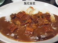 大阪　カレー　梨花食堂　鰻カレー