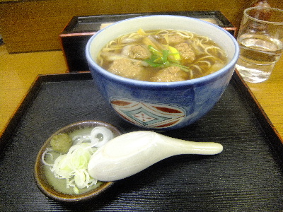 富士見屋　鴨つくね蕎麦