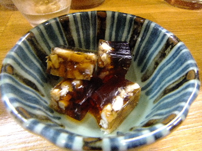 立石　さくらい　お通し