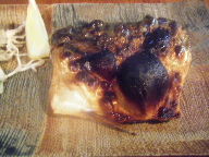 浜田　居酒屋　かばち屋　塩サバ