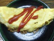 新橋　立飲み　こひなた　オムソバ