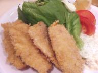 立石　居酒屋　鳥ひで　鯵フライ