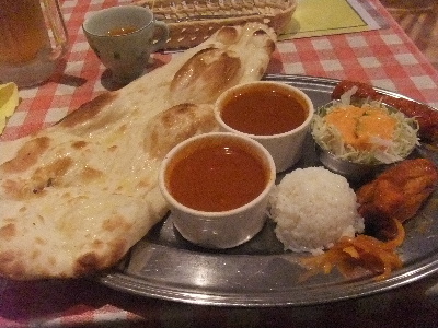 船橋　カレー　ガンディー