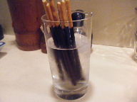 立石　居酒屋　鳥ひで　ポッキー