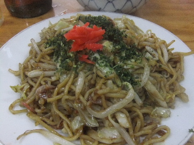 浅草　まえ田食堂　ヤキソバ