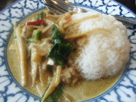 北千住　タイ料理　ライカノ　グリーンカレー