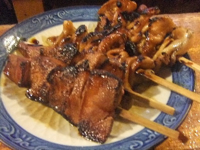 立石　居酒屋　うちだ　もつ焼き