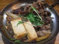 立石　居酒屋　さくらい　すき焼き