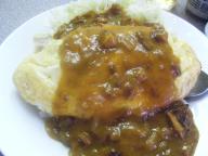 築地　豊ちゃん　オムカレーライス