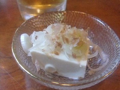 高砂　蕎麦　名古屋　冷奴