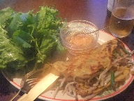 浅草　タイ・ベトナム料理　クロープクルア　バインセオ