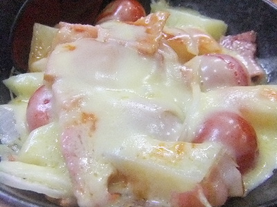 立石　居酒屋　さくらい　チーズ焼き