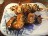 根岸　居酒屋　鍵屋　うなぎくりから焼き