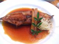 塩釜　すし哲　カレイ煮つけ