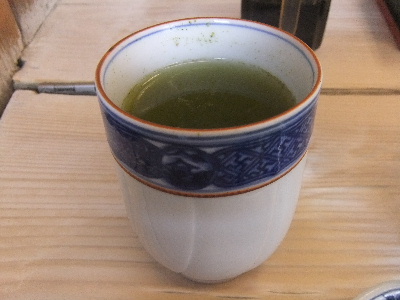 築地　瀬川　お茶